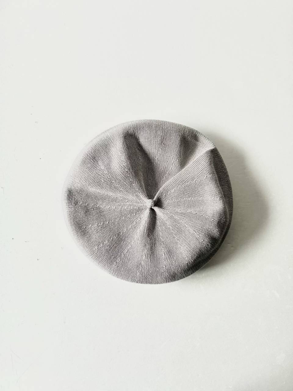 【美品】mature.ha.　レーヨン混ベレー　グレー　