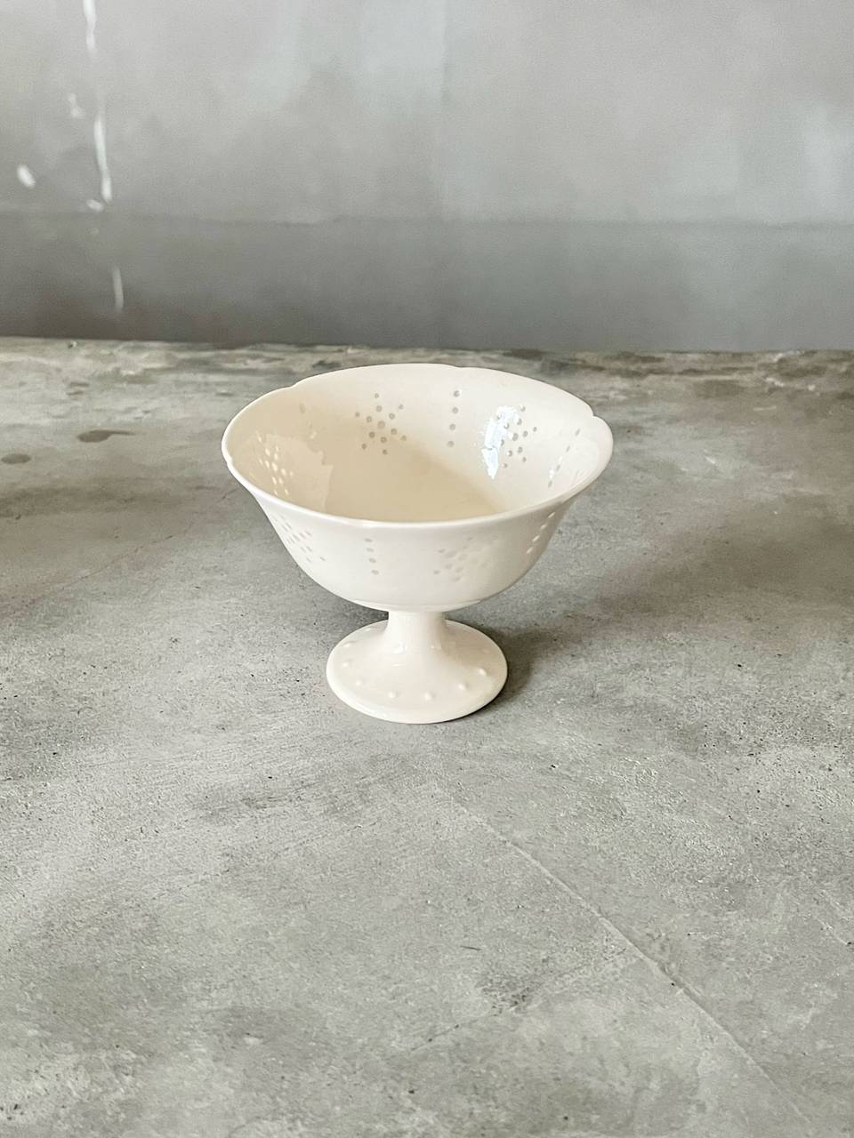 【美品】大井寛史　蛍手 アイスクリームカップ　2
