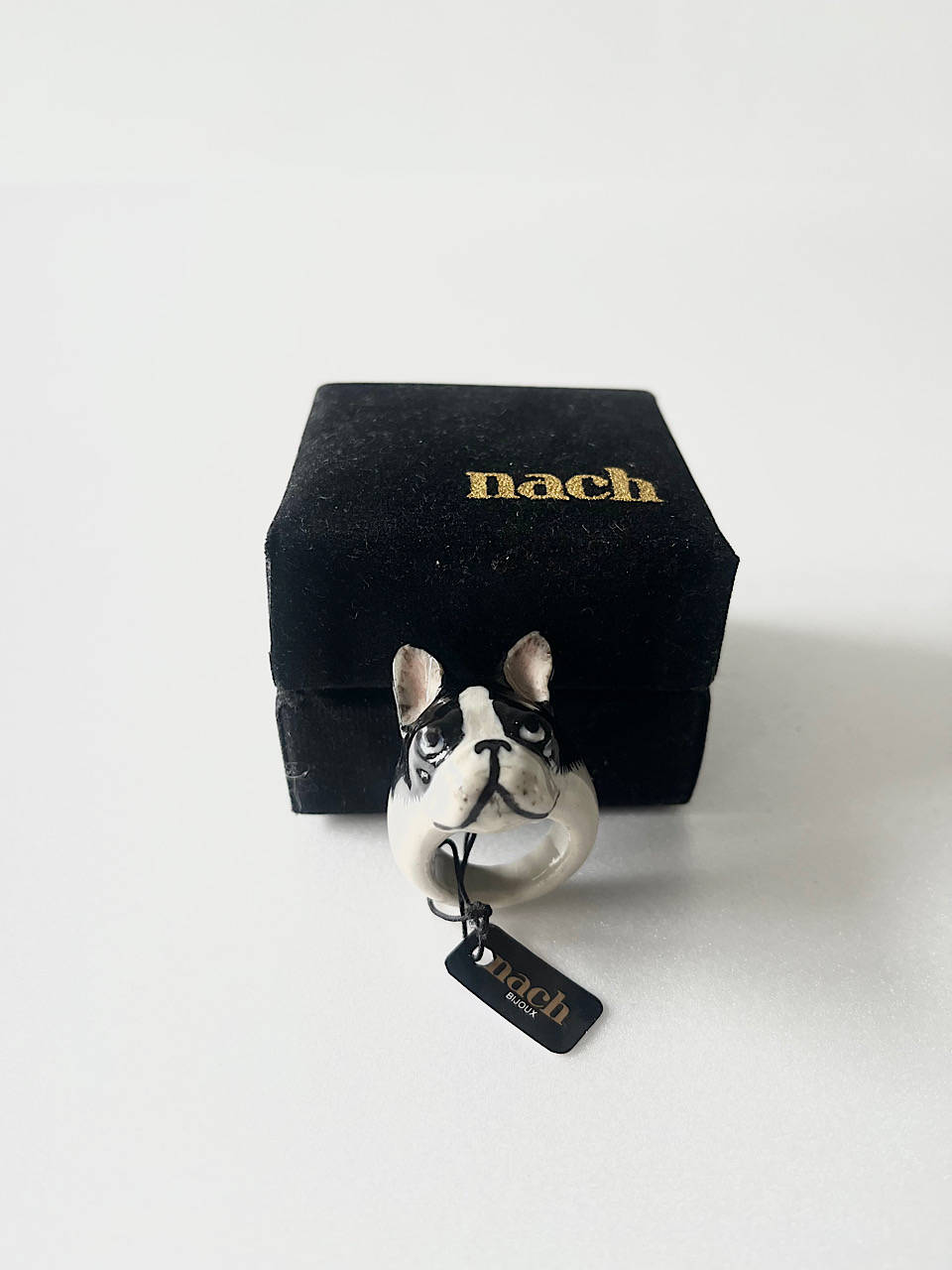 NASH　リング 磁器 指輪 　PORCELAIN RINGS 動物 アニマル 陶器