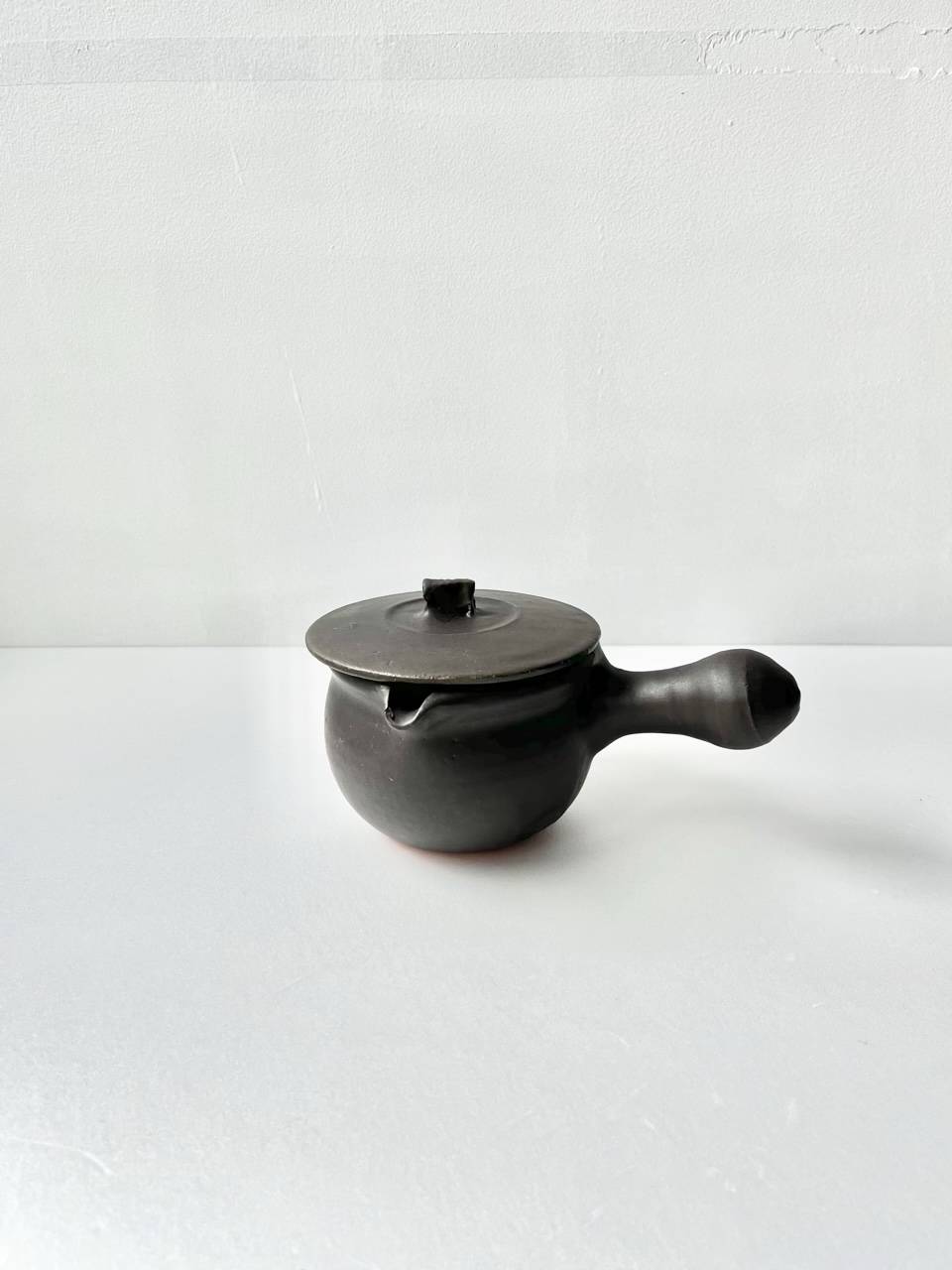 【未使用】馬場勝文　黒釉ミルクパン