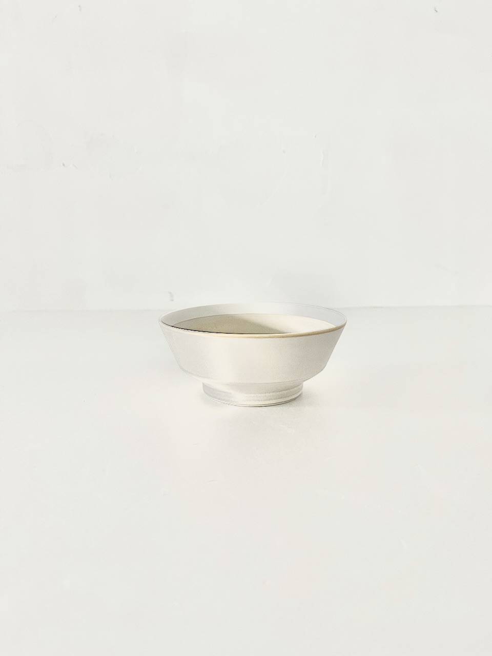 【限定色】yumiko iihoshi porcelain　with4　アイボリー　14cm　②