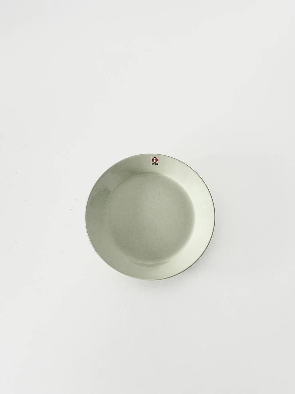 【北欧】美品　iittala 　ティーマ　セラドングリーン　　17cm　プレート　