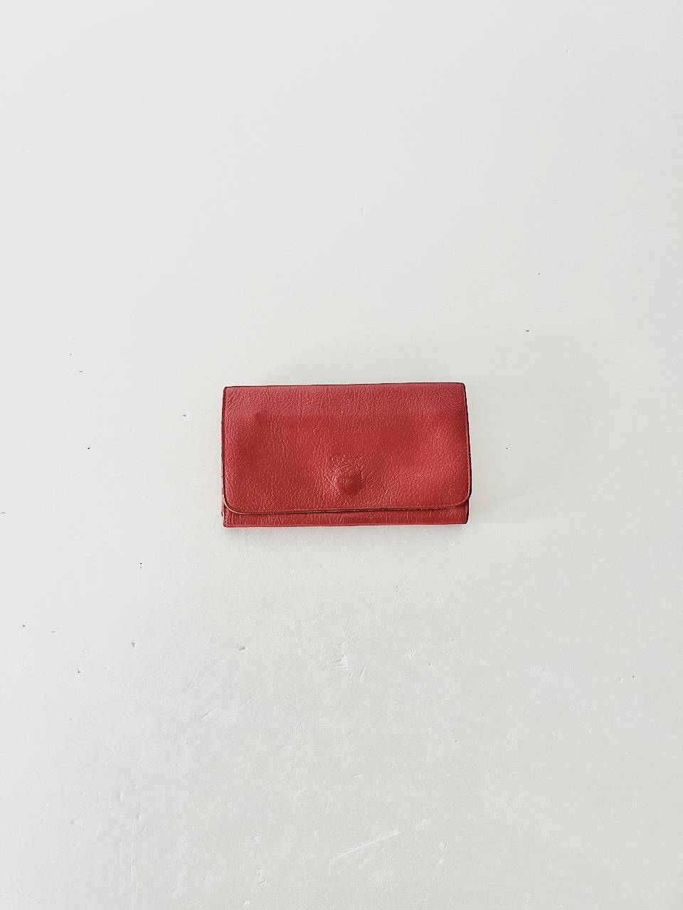 IL BISONTE　  ロングウォレット　 レッド