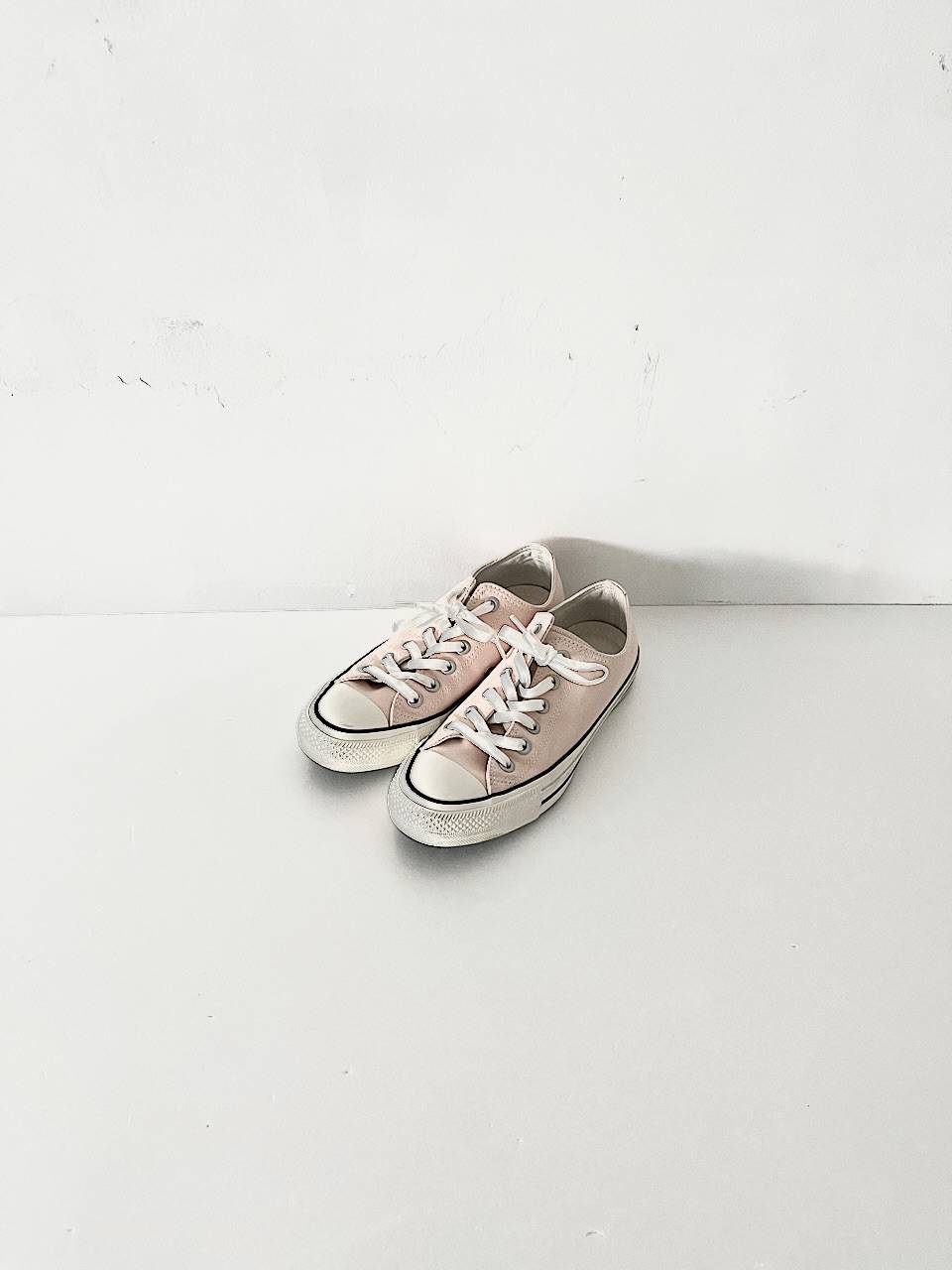 【美品】CONVERSE　ローカット キャンバス リアクト　24.5cm