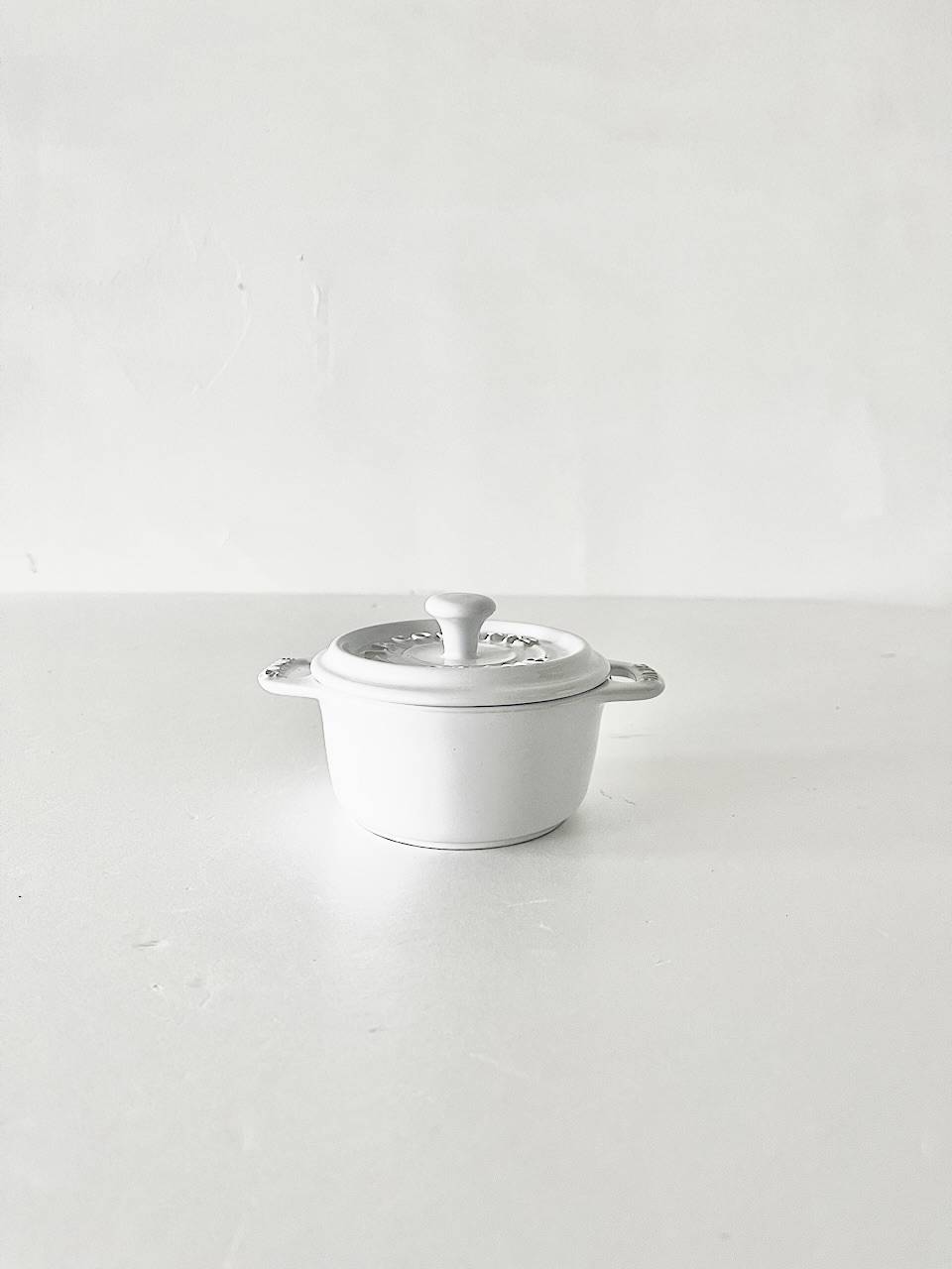 【美品】STAUB　ピコ・ココット ラウンド 10cm　②