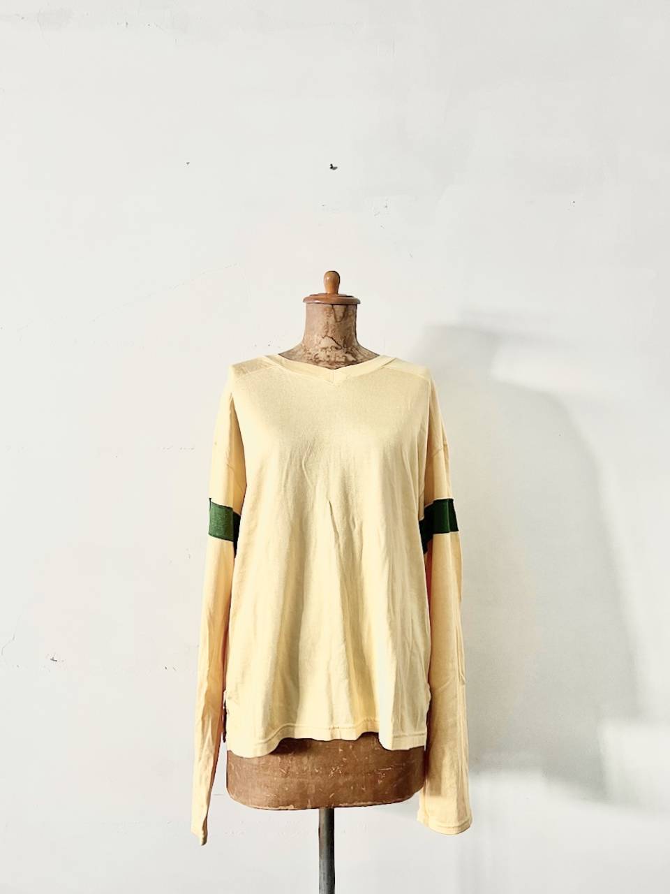 【美品】BEAUTY & YOUTH UNITED ARROWS　　6(ROKU)　FOOT BALL LONG SLEEVE Tシャツ