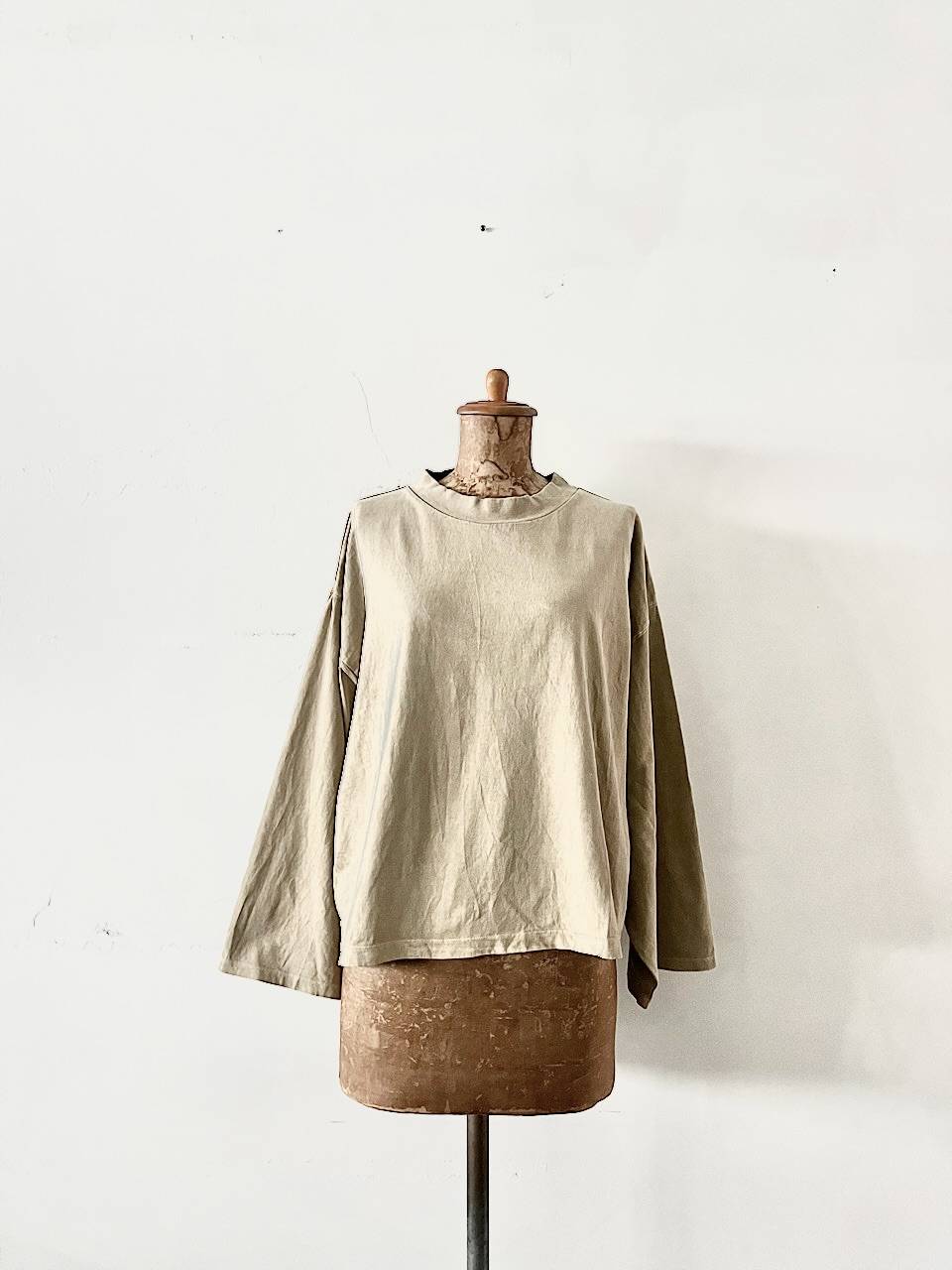 rukkilill　コットンワイドカットソー　フリーサイズ