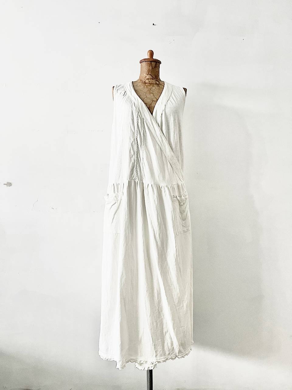 【美品】ARTE POVERA　コットン羽織ワンピース　サイズFREE