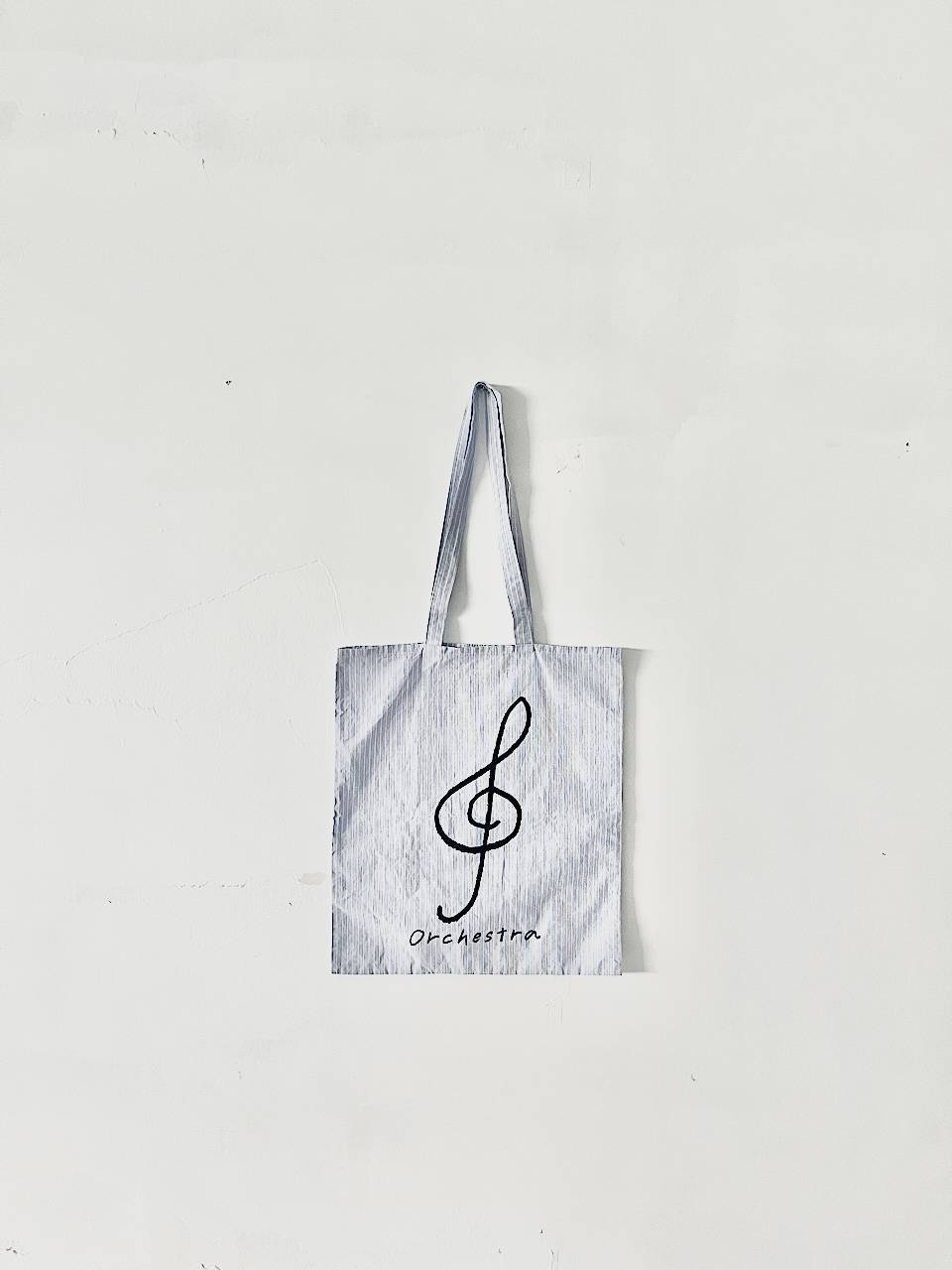 【美品】pot and tea　ト音記号バッグ　orchestra　トートバッグ