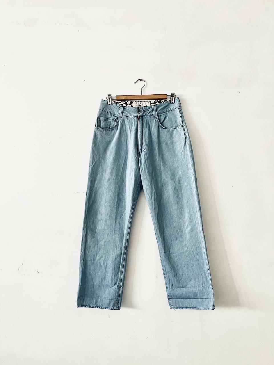 miraco  デニムパンツ ジーンズ ジーパン コットン ブルー S 