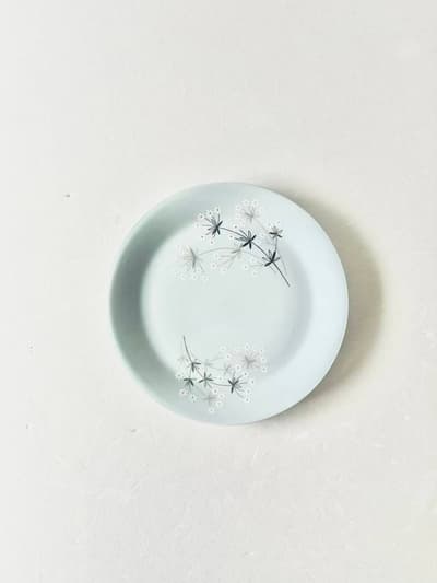 【北欧ヴィンテージ】ARABIA　Lumikukka　17cmプレート 画像1