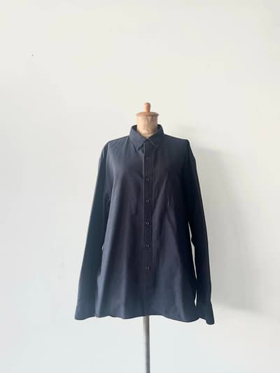 【Men's】nonnative　ボタンダウンシャツ　ネイビー　サイズ２ 画像1