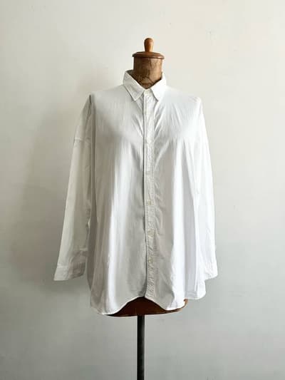 journal standard luxe　コットンワイドシャツ　ホワイト 画像1