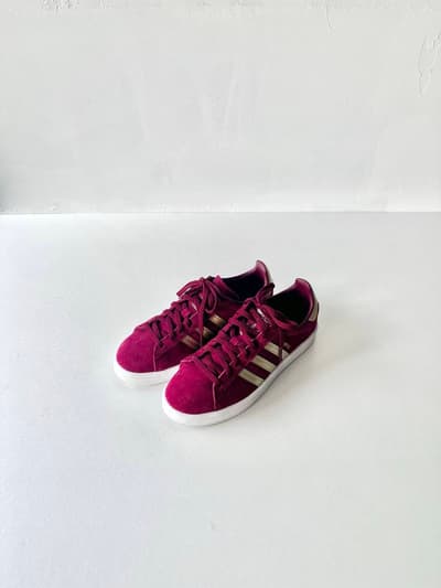 【美品】ADIDAS　CAMPAS　スニーカー　スウェード　23.0㎝ 画像1