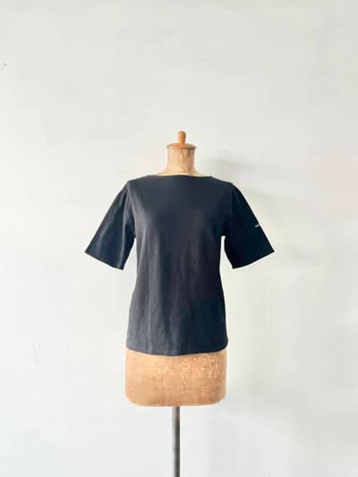 SAINT JAMES　黒半袖カットソー　サイズXS 画像1