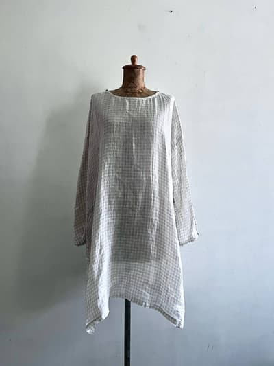 【美品】Veritecoeur　リネンプルオーバー　ST-025L 画像1