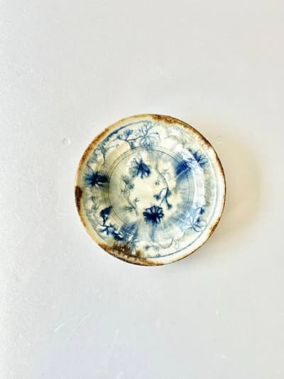 【美品】加賀美円　5寸皿　常滑焼 画像1