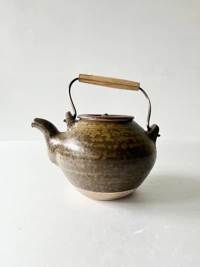 【未使用】市川孝　耐火土瓶 画像1