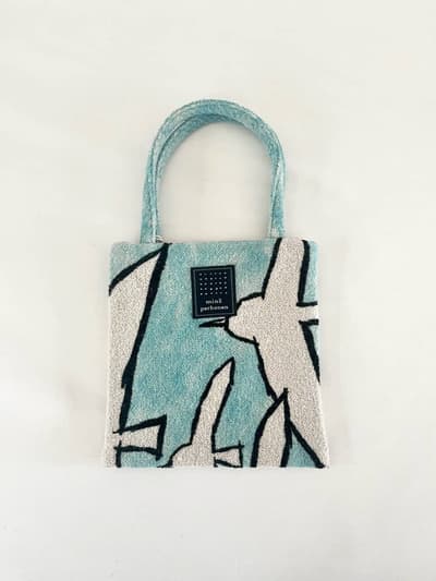 【美品】mina perhonen　ミニバッグ　wataridori　m418　 画像1