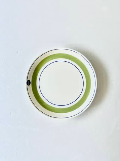 【未使用】ARABIA Krokus Mug Color クロッカス プレート19cm グリーン 画像1