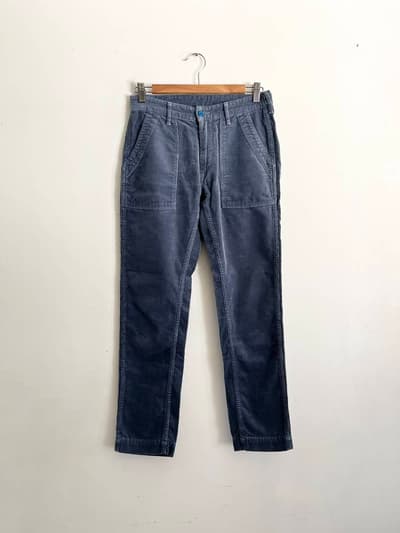 DANTON　コーデュロイパンツ　ブルー　サイズ36 画像1