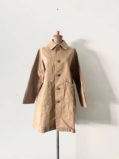 yarmo　コットンシャツコート　サイズ38　MADE IN ENGLAND 画像1