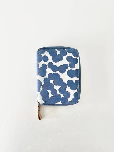 【美品】mina perhonen　ほぼ日手帳カバー　soda water  画像1