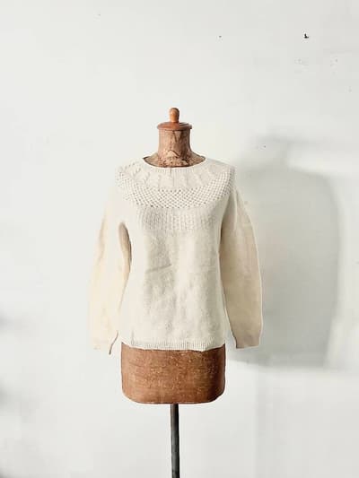 NOLLEY'S　light　ニット　サイズ38　毛ナイロン 画像1