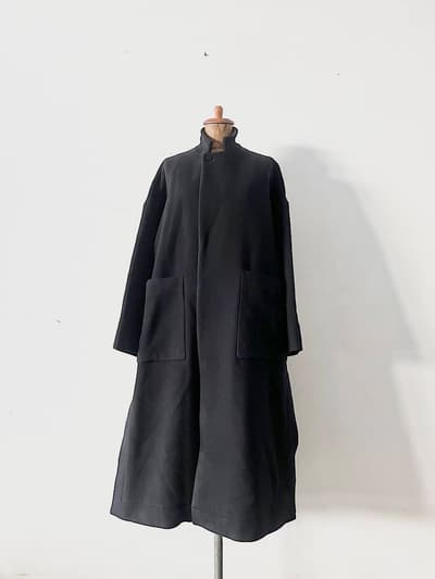 【美品】TOUJOURS　ウールカシミヤコート　サイズ１　 画像1