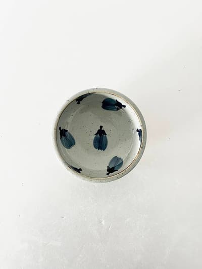 【美品】ろ芝窯　盛鉢　茄子　有田焼 画像1