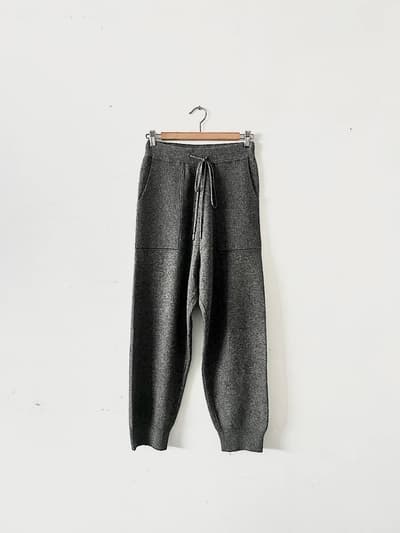 MIDIUMISOLID　ニットパンツ　レーヨン　ナイロン　毛 画像1