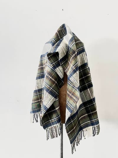 【美品】TWEEDMILL 大判ブランケット　ラムウール　ストール ショール マフラー 　大判ストール 画像1