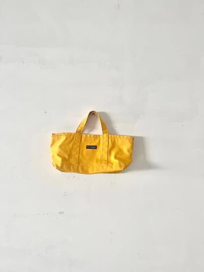 【北欧ヴィンテージ】marimekko　トートバッグ　イエロー　 画像1
