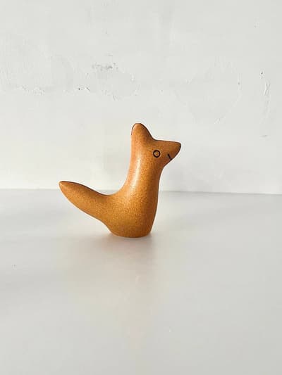 【未使用】鹿児島睦　En Liten Van　FOX　花器　 画像1
