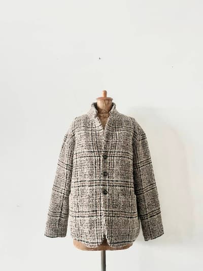 【美品】SINME　パデットジャケット　サイズF 画像1