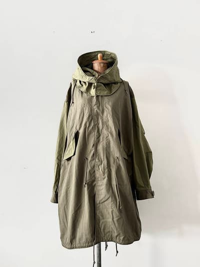 【美品】KHA：KI　NEW TYPE M-65 COAT EX BIG　サイズ１ 画像1
