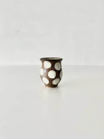 【美品】やちむん　強戸窯　湯呑 画像1