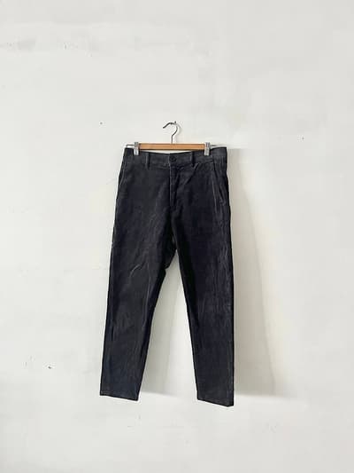 BEAUTY&YOUTH　ピマコットン コーデュロイ テーパードパンツ　サイズS　 画像1