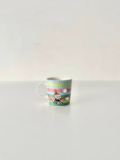 【未使用】ARABIA　Little My　リトルミー　マグカップ　廃盤品　2011年 夏限定 ソープバブル 画像1