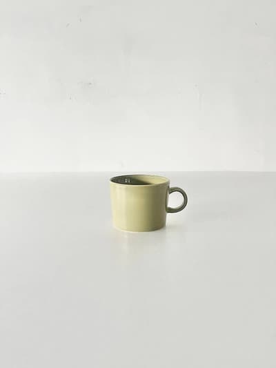 【北欧】iittala　TEEMA   olive　コーヒーカップ　廃番色 画像1