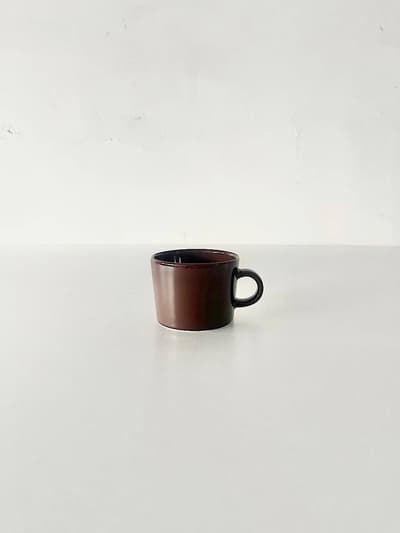 【北欧】iittala　TEEMA   brown　コーヒーカップ　廃番色 画像1