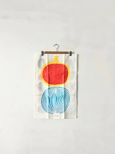 【未使用】marimekko　KOMPOTTI　ティータオル　2枚セット 画像1