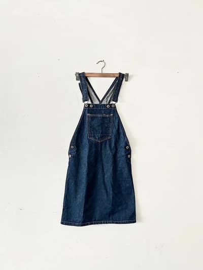  BLUE VELVET　EVISU　サロペットスカート　サイズ36 画像1