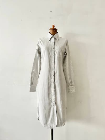 Brooks Brothers　ストライプ柄シャツワンピース　BB3 画像1