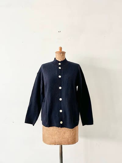 NATURAL LAUNDRY　ウールカーディガン　サイズ２ 画像1