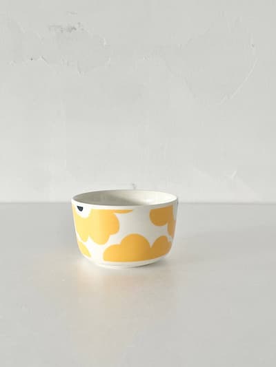 【北欧】marimekko　UNIKKO　ボウル　 250ml 　イエロー 画像1