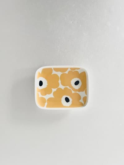 【北欧】marimekko　UNIKKO　スクエアプレート 画像1
