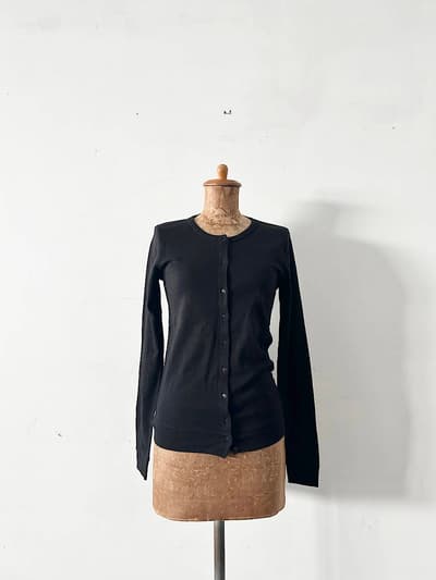【美品】PETIT BATEAU　コットンカーディガン　サイズS　16ANS 画像1