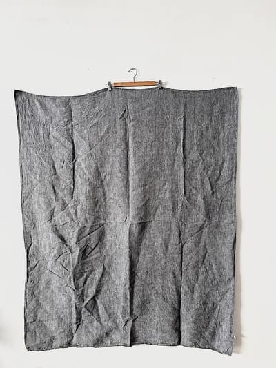 【美品】fog linen works　シャンブレー　テーブルクロス　130・160 画像1
