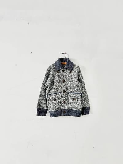 【KIDS】未使用　FITH　コットンニットJK　サイズ110　 画像1